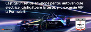 Trăiește experiența Formula E în Berlin sau Londra, cu Hankook Tire